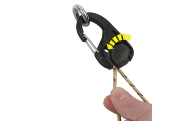 Image of Nite Ize CamJam Cord Tightener - 2 Pack with 8 ft. Rope, Black, Small, NCJ-25-2R3