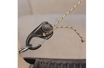 Image of Nite Ize CamJam Cord Tightener - 2 Pack with 8 ft. Rope, Black, Small, NCJ-25-2R3