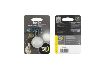 Image of Nite Ize Carabiner Light, White, SLG-02-R6