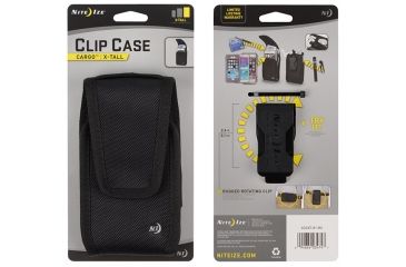 Image of Nite Ize Clip Case Cargo Holster,Black,Extra Tall CCCXT-01-R3