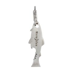 Image of Nite Ize DoohicKey FishKey Key Tool, Stainless KMTFKS-11-R6