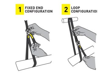 Image of Nite Ize Dual CamJam 1in Webbing Tensioner, Stainless, CJD-11-R3
