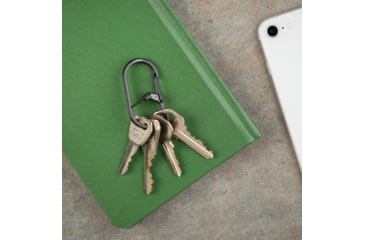 Image of Nite Ize G-Series Dual Chamber Carabiner, Black, #1, GS1-01-2R6