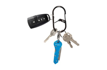 Image of Nite Ize G-Series Dual Chamber Carabiner, Black, #3, GS3-01-R6