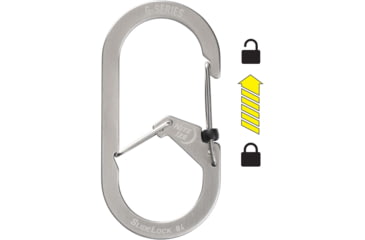 Image of Nite Ize G-series Slidelock - Stainless - GSL3-11-R6