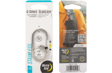 Image of Nite Ize G-series Slidelock - Stainless - GSL3-11-R6