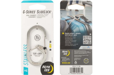 Image of Nite Ize G-series Slidelock - Stainless - GSL4-11-R6