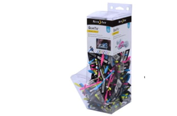 Image of Gear Tie 3 in. Assorted Mini Bulk Gravity Bin Display - 200 units