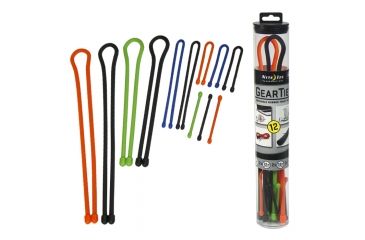 Image of Nite Ize Gear Tie Assortment Bag, Pack of 8 GAB-M1-R8