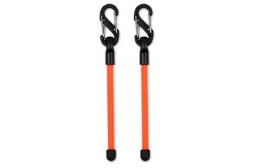 Image of Nite Ize Gear Tie Clippable Twist Tie, Bright Orange, Pack of 2 GLZ-31-2R7