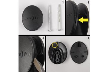 Image of Nite Ize Gear Tie Dockable Twist Tie 12in,Black GLK12-01-R3