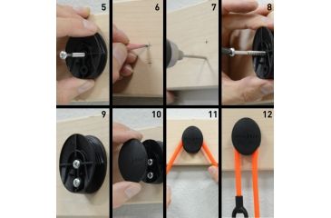 Image of Nite Ize Gear Tie Dockable Twist Tie 12in,Black GLK12-01-R3