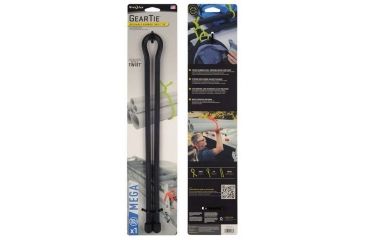 Image of Nite Ize Gear Tie Mega Twist Tie, Black, 32 in, GTM32-01-R3