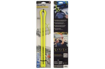 Image of Nite Ize Gear Tie Mega Twist Tie, Neon Yellow, 32 in, GTM32-33-R3