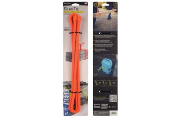 Image of Nite Ize Gear Tie Mega Twist Tie, Bright Orange, 64 in, GTM64-31-R3