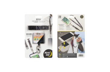 Image of Nite Ize Hitch Phone Anchor Plus Lanyard, Black, One Size HPAL-01-R7