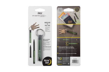 Image of Nite Ize Inka Key Chain Pen, Olive, IP2-08-R7