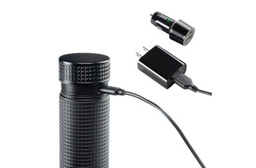 Image of Nite Ize INOVA T11R Rechargeable Tactical Flashlight and Power Bank, Black, T11RA-01-R8
