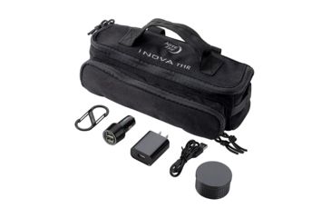 Image of Nite Ize INOVA T11R Rechargeable Tactical Flashlight and Power Bank, Black, T11RA-01-R8