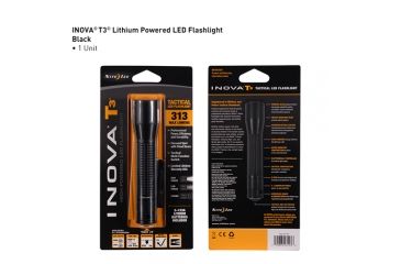 Image of INOVA® T3® Flashlight - 123A Lithium - Black