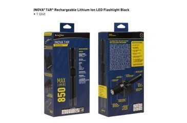 Image of INOVA® T4R® Rechargeable Tactical LED Flashlight - Black