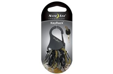 Image of Nite Ize Key Rack - Black w/Military SBP0 KRK-03-01BG