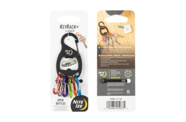 Image of Nite Ize KeyRack+ S-Biner, Black, KRB2-01-R6