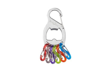 Image of Nite Ize KeyRack+ S-Biner, Stainless Steel, KRB2-11-R6