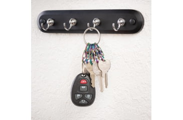 Image of Nite Ize KeyRing Locker S-Biner Stainless Steel, Spectrum, KRGSM-07-R3