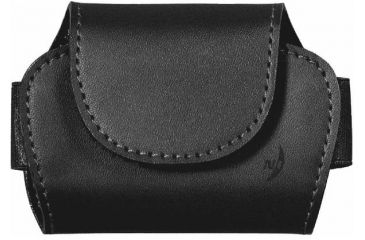Image of Nite Ize Leather Sport Case Phone Holster, Horizontal, Small - Black SCHS-03-17