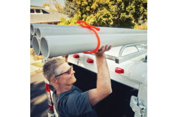 Image of Nite Ize Mega Twist Gear Tie, 64 in, Bright Orange, 64, GTM64-31-R6