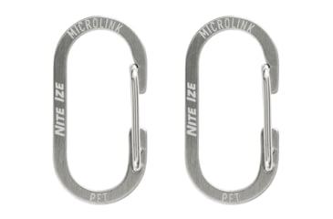 Image of Nite Ize Microlink Pet Tag Carabiner - 2 Pack - TL-11-2R3