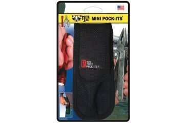 Image of Nite Ize Mini Pock-Its Water Resistant Flashlight &amp; Utility Holster, Black PIM-03-01