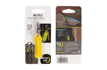 Image of Nite Ize NextGlo Visibility Marker, Yellow NGVM-16-R7