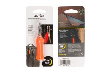 Image of Nite Ize NextGlo Visibility Marker, Blaze Orange NGVM-19-R7