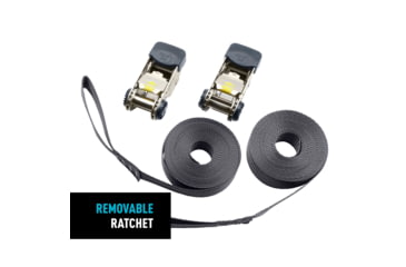 Image of Nite Ize CamJam Ratchet Strap System, Large, Black, CJRL15-09-2R8