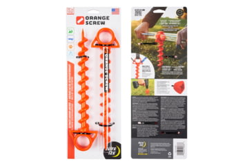 Image of Nite Ize Orange Screw Large Ultimate Ground Anchor - 2 Pack