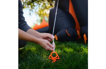 Image of Nite Ize Orange Screw Large Ultimate Ground Anchor - 2 Pack