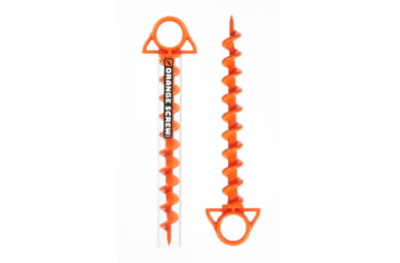 Image of Nite Ize Orange Screw Large Ultimate Ground Anchor - 2 Pack