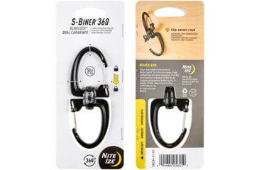 Image of Nite Ize S-biner 360 Slidelock Dual Carabiner NISBLR4-01-R3
