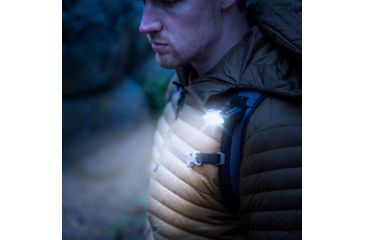 Image of Nite Ize Radiant 170 Rechargeable Clip Light, Black, Micro, R170RC-01-R7