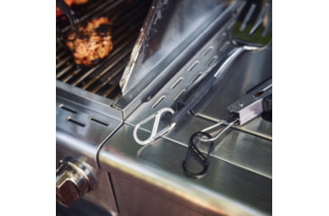 Image of Nite Ize S-Biner Stainless Steel Dual Carabiner, Size 3, 3 Pack, Black, SB3-A1-3R3