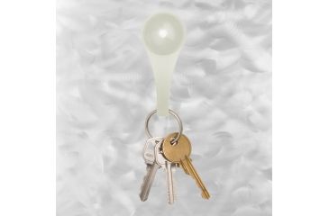 Image of Nite Ize SeeKey LED FOB, Clear Plastic/White SKE04-03-02