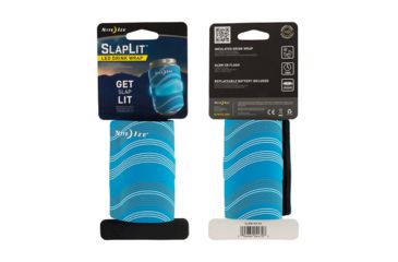 Image of Nite Ize SlapLit LED Drink Wrap, Blue SLDW-03-R3
