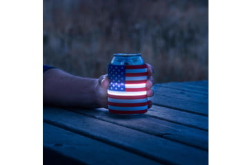 Image of Nite Ize SlapLit LED Drink Wrap, USA, SLDW-USA-R3