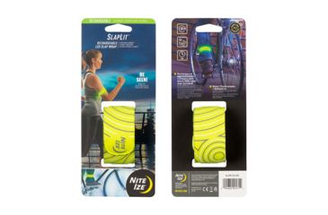 Image of Nite Ize SlapLit Rechargeable LED Slap Wrap, Neon Yellow SLPR-33-R3