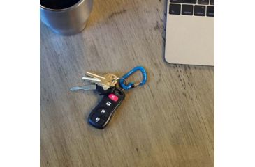 Image of Nite Ize SlideLock Carabiner Aluminum No2, Blue, CSLA2-03-R6