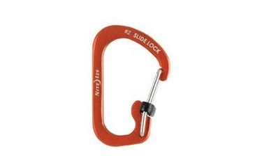 Image of Nite Ize SlideLock Carabiner Aluminum No2, Orange, CSLA2-19-R6