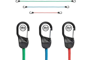 Image of Nite Ize Slidelock Carabiner Bungee, Red - BSL24-10-R3