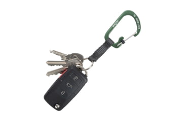 Image of Nite Ize SlideLock Key Ring Aluminum, Olive, CSLAW3-08-R6